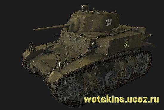 M3 Stuart #12 для игры World Of Tanks