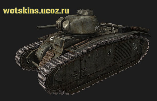 PzKpfw B2 740(f) #14 для игры World Of Tanks