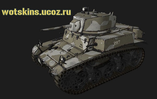 M3 Stuart #13 для игры World Of Tanks