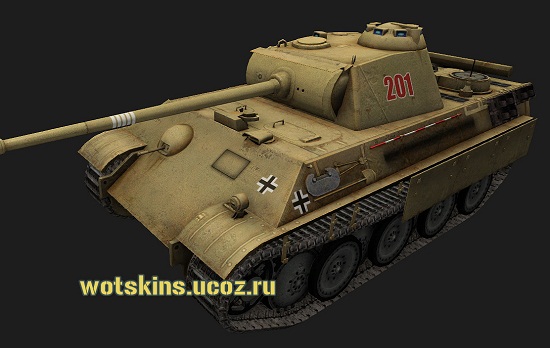 Panther II #86 для игры World Of Tanks