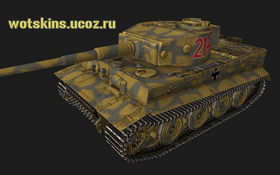 Tiger VI #184 для игры World Of Tanks