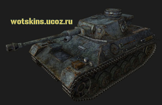 Pz III/IV #19 для игры World Of Tanks