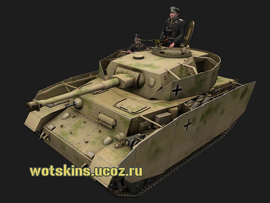 Pz IV AusfGH #9 для игры World Of Tanks