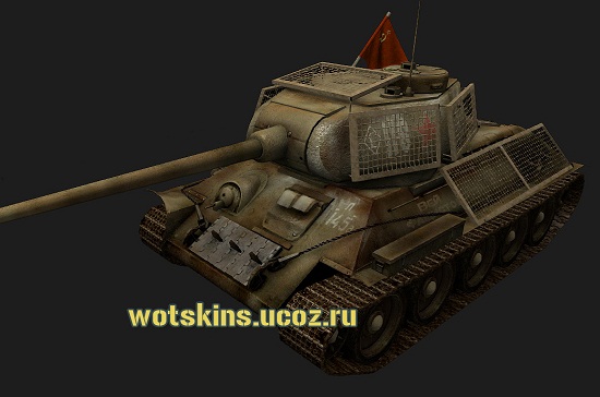 Т34-85 #91 для игры World Of Tanks