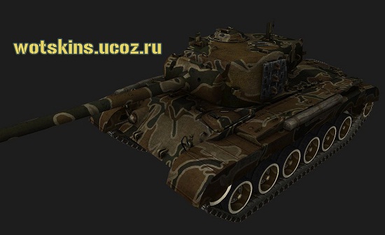 M26 Pershing #60 для игры World Of Tanks