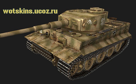 Tiger VI #187 для игры World Of Tanks