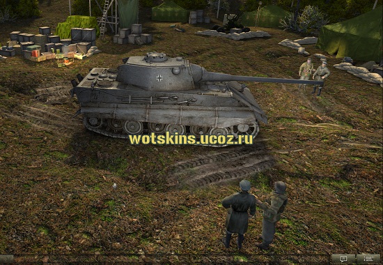 Модели людей в ангаре для игры World Of Tanks