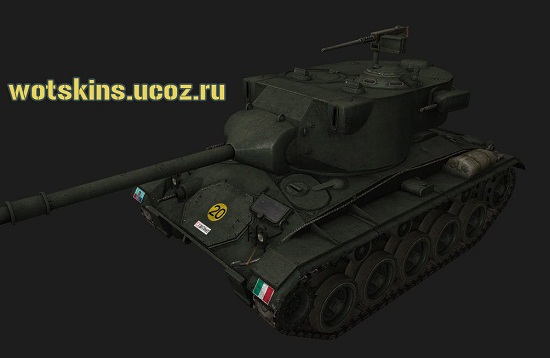 M24 Chaffee #26 для игры World Of Tanks