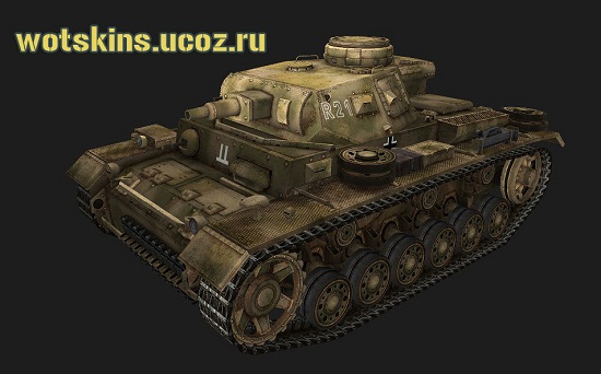 Pz III #40 для игры World Of Tanks