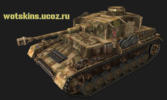 Pz IV AusfGH #10 для игры World Of Tanks