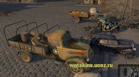 Multi-National Trucks для игры World Of Tanks