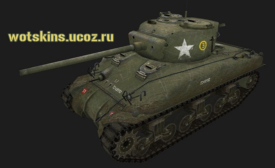 M4 Sherman #41 для игры World Of Tanks