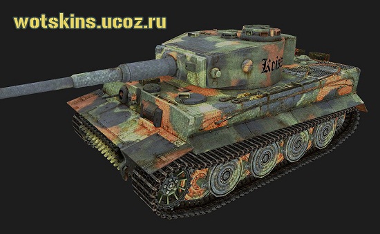 Tiger VI #191 для игры World Of Tanks