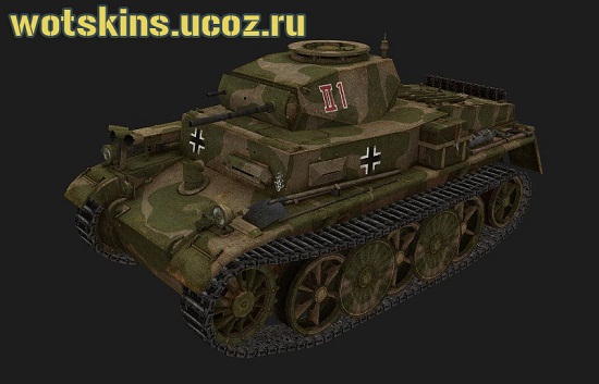 Pz.Kpfw I Ausf C #1 для игры World Of Tanks