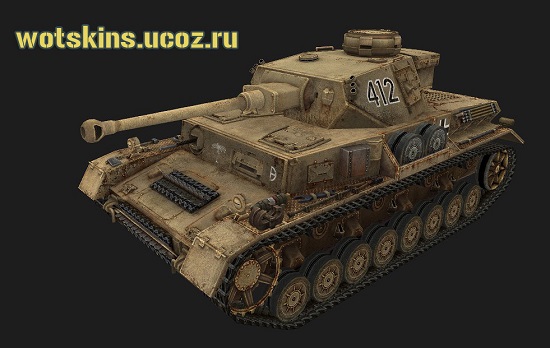 Pz IV AusfGH #11 для игры World Of Tanks