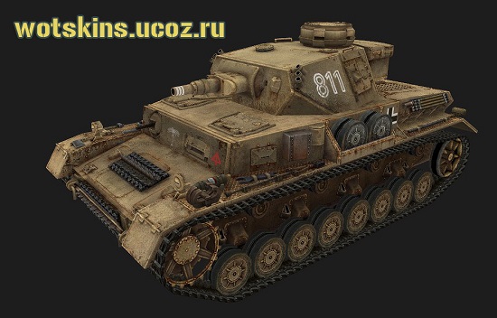 Pz IV AusfGH #12 для игры World Of Tanks