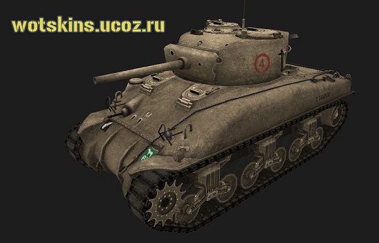 M4 Sherman #42 для игры World Of Tanks