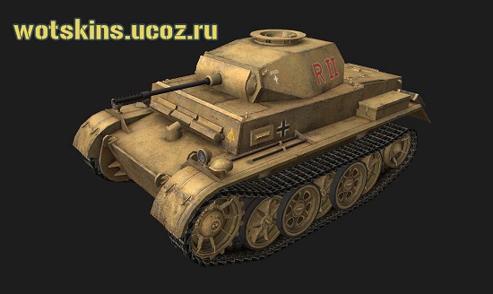 Pz II AusfG #3 для игры World Of Tanks