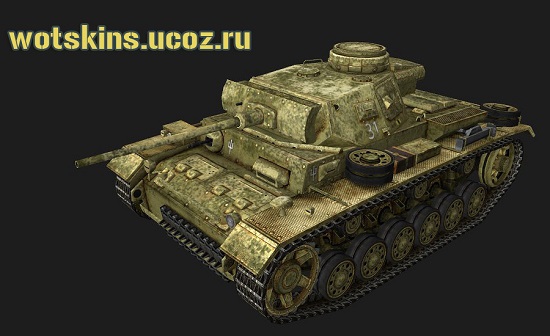 Pz III #42 для игры World Of Tanks