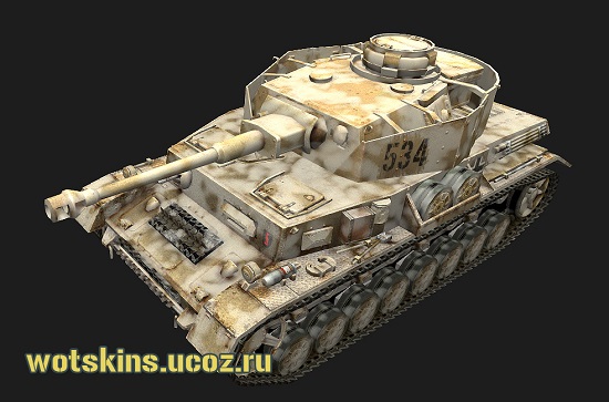 Pz IV AusfGH #14 для игры World Of Tanks