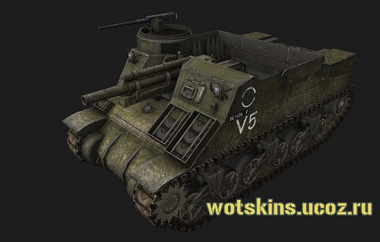 M7 Priest #16 для игры World Of Tanks
