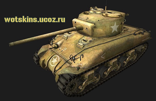 M4 Sherman #45 для игры World Of Tanks