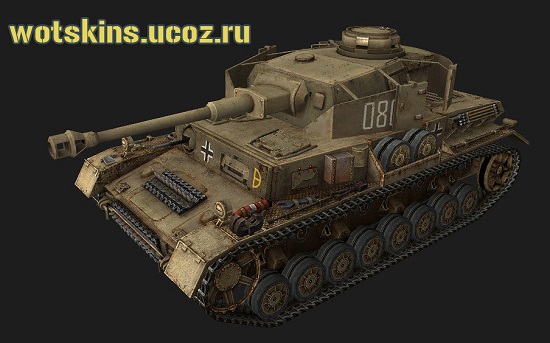 Pz IV AusfGH #15 для игры World Of Tanks