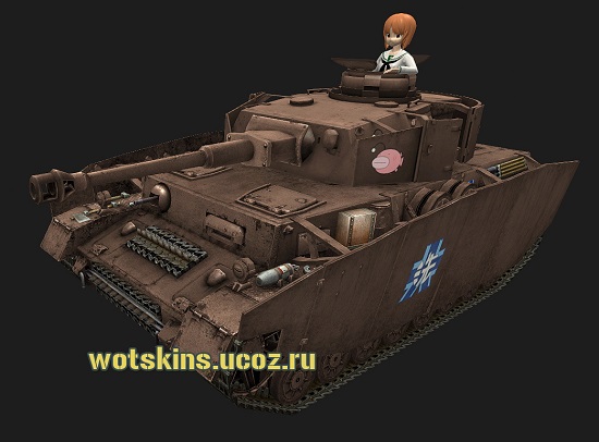 Pz IV AusfGH #16 для игры World Of Tanks