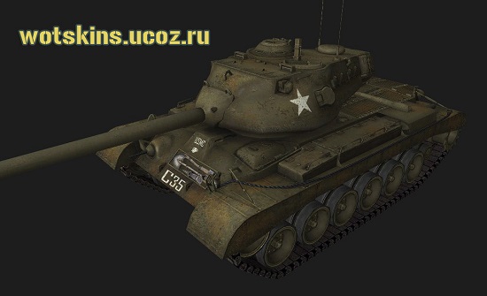 M46 Patton #72 для игры World Of Tanks