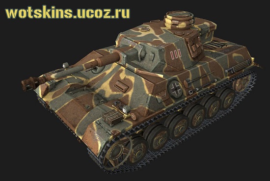 Pz III/IV #21 для игры World Of Tanks