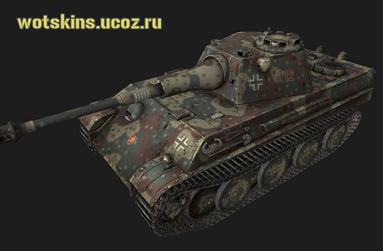 PzV Panther #135 для игры World Of Tanks