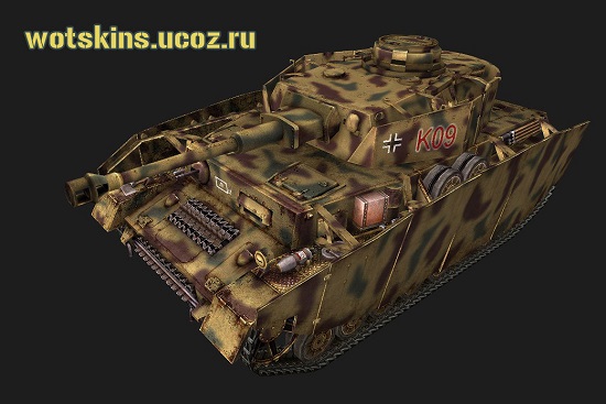 Pz IV AusfGH #17 для игры World Of Tanks