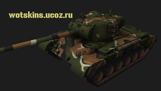 M26 Pershing #55 для игры World Of Tanks
