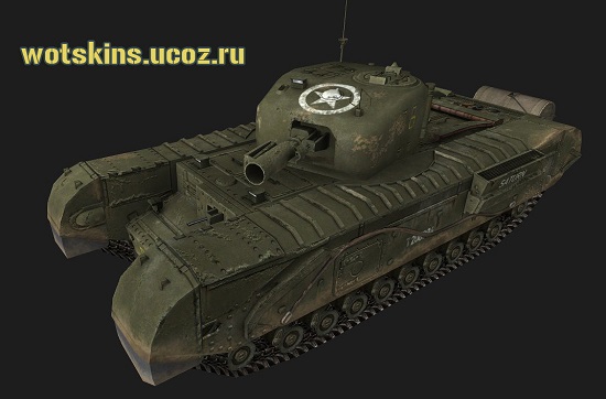 Churchill #19 для игры World Of Tanks