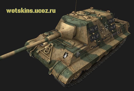 JagdTiger Pak43 8.8 cm #15 для игры World Of Tanks