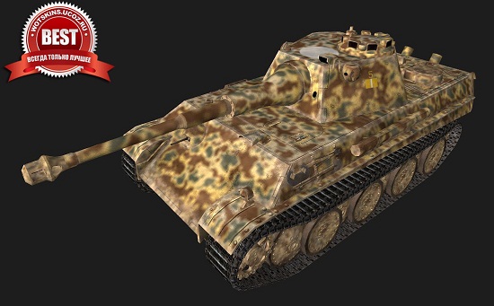 PzV Panther #136 для игры World Of Tanks
