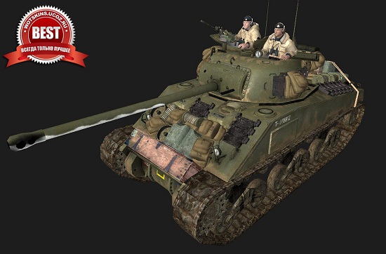 M4A3E8 Sherman #68 для игры World Of Tanks