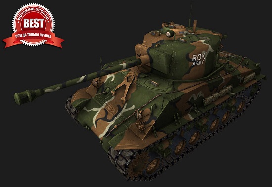 M4A3E8 Sherman #69 для игры World Of Tanks