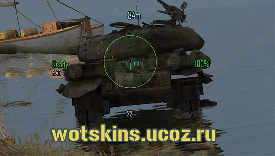 Прицелы : аркадный, снайперский, арта для игры World Of Tanks