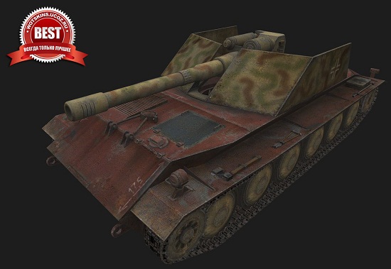 Rhm.-Borsig Waffenträger #1 для игры World Of Tanks