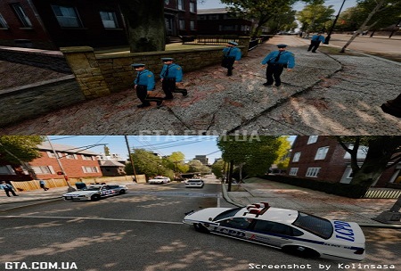 Много полицейских GTA 4