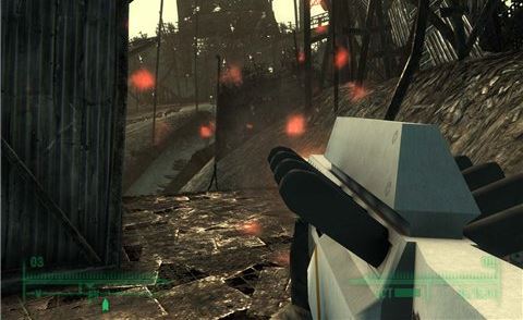 AMR-B04 лазерная винтовка из "Района N9" для Fallout 3