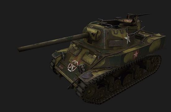 M8A1 #7 для игры World Of Tanks