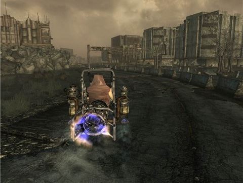 Hover Chair / Новое транспортное средство - Ховерчайр для Fallout 3