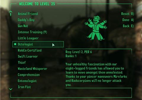 Натуралист пустошей v 1.0 для Fallout 3