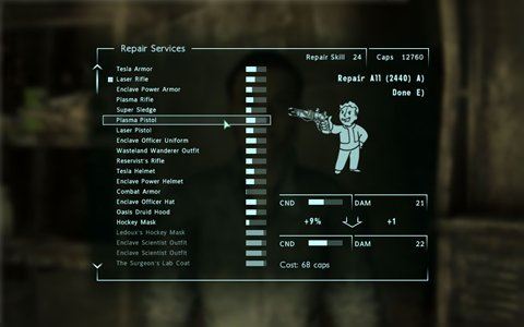 DarNified UI 10 для Fallout 3