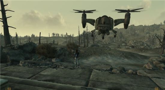 Собственный Вертиберд для Fallout 3