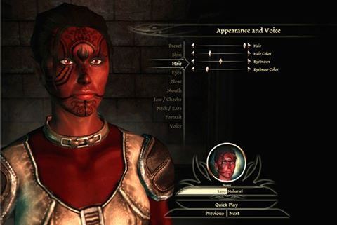 Дополнительные оттенки и тоны кожи для вашего персонажа для Dragon Age: Origins