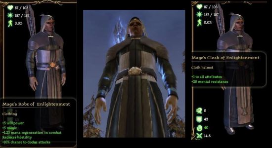 Mage Gear / Вещи для мага для Dragon Age: Origins