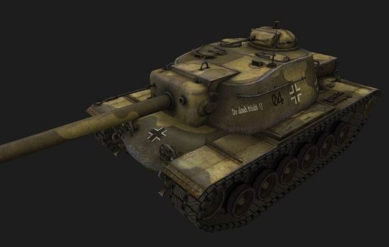 T110E4 #17 для игры World Of Tanks